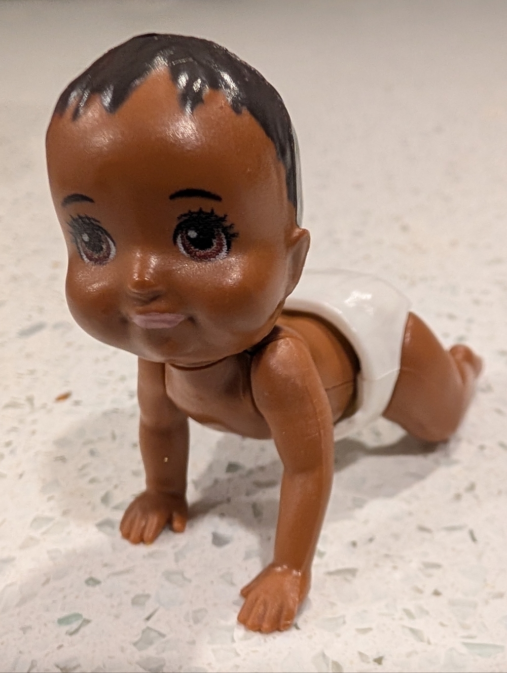 RARE BARBIE African American baby doll Skipper Babysitters Crawling REPLACEMENT